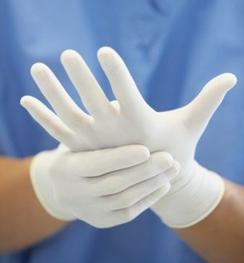 low-powder-latex-examination-gloves